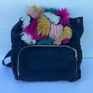 Milly Faux Fur Baby / Diaper Bag